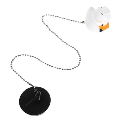 HOUDERCO 小?子水槽塞 バスルームアクセサリー 多機能水止め栓 浴槽対応 洗面台 キッチンシンク用 オーバーフロー防止 簡単設置 かわいいカ