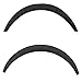 Spec-D Tuning 4PC Front + Rear Universal Flexible Car Fender Flares Black Durable Extra Wide Body Kit Wheel