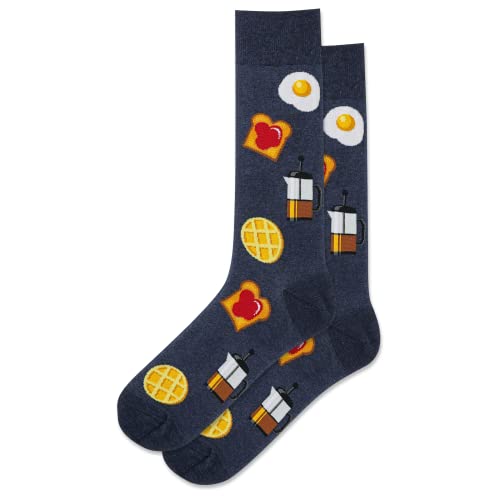 Crew Socks with Breakfast Theme by HotSox