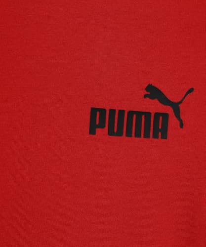 Image of Puma Boy's Cotton Regular Fit T-Shirt