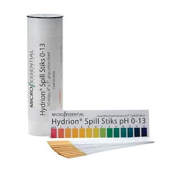 Spill Sticks PH Spill Stick, Range 0-13, 10/pk
