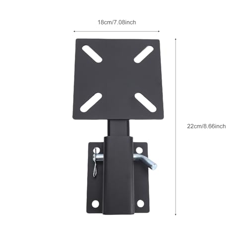 Support multifonctionnel porte-outil en acier robuste pour remorque ATV