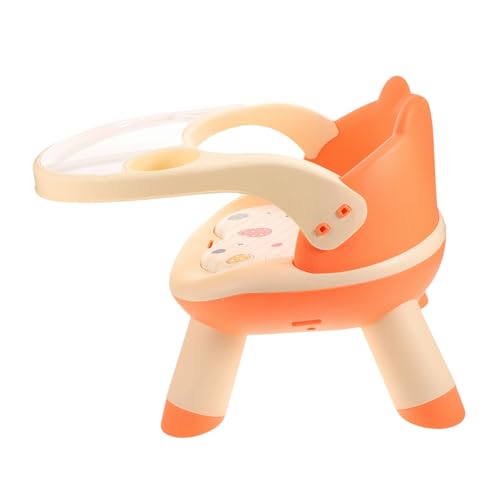 MERRYHAPY Kindergarten Plastic Stool Multifunctional Children's Dining Chair Cartoon Theme Compact Safe