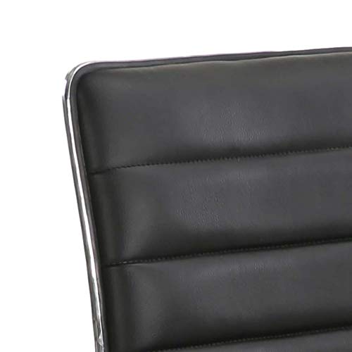 Conjunto com 2 Banquetas Giratórias Marilyn Preto