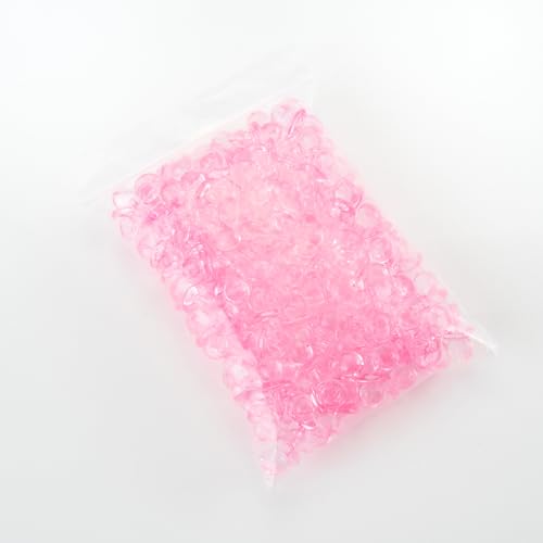 Image of PowerTRC 288 Pcs Mini Acrylic Blue & Pink Pacifiers for Baby Shower Games, 0.86 Inch Bulk Baby Shower Decoration Chupones para Gender Reveal Table Decorations Party Favors (144 Blue + 144 Pink)