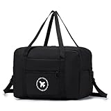 【Waterproof Fabric】The cabin bag is made of soft, waterproof and scratch-resistant nylon fabric. The fabric is relatively soft and can be folded up and placed in a wardrobe or backpack after use.