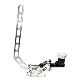 OSIAS Aluminum Hydraulic Drift Handbrake E-Brake Racing Parking Lever Gear Kit Silver