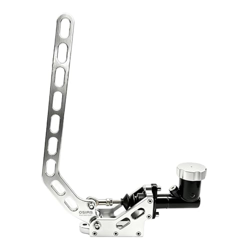 OSIAS Aluminum Hydraulic Drift Handbrake E-Brake Racing Parking Lever Gear Kit Silver