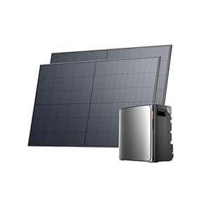 ECOFLOW STREAM Ultra X Balkonkraftwerk mit Speicher 1040W, 3,84kWh Speicher für Balkonkraftwerk, 2x 520W Solarpanel, 2300W Dual AC-Anschlüsse, erweiterbar auf 23kWh, 6000 Ladezyklen, KI, Plug&Play 14 31Jd8PqpMWL. SL500 . SS300