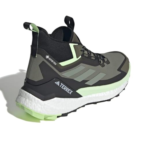 Bota Adidas Terrex Free Hiker 2.0 Gore-tex Masculina - 43 - Verde Musgo/preto