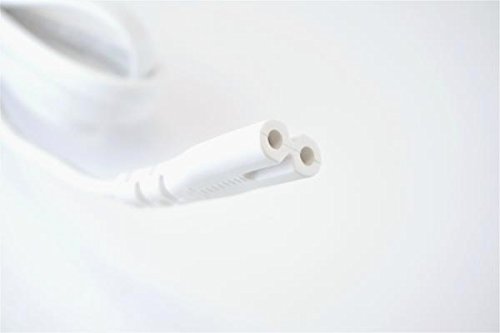 Miniatura 2 de OMNIHIL - Cable de alimentación de CA blanco de 5 pies de largo compatible con iRobot Roomba 694 Robot Aspiradora Cable de alimentación