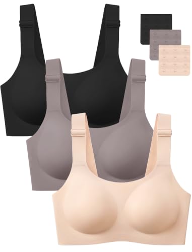 Image of Gailife Womens Wireless Push Up Bras for Women No Underwire Seamless Full Coverage Supportive T Shirt Everyday Bras