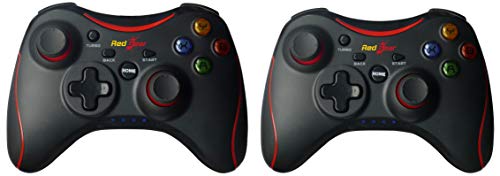 Image of Redgear Pro Series Wired Gamepad with Integrated Force Feedback, Illuminated ABXY Keys, Ergonomicall