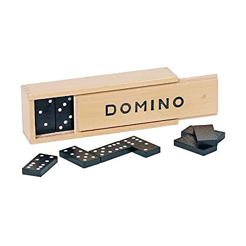 Goki Domino en caja de madera (28 piezas)