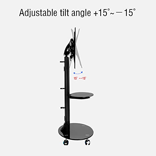 Soporte móvil para TV de 32 a 65 pulgadas con ruedas miniatura 7