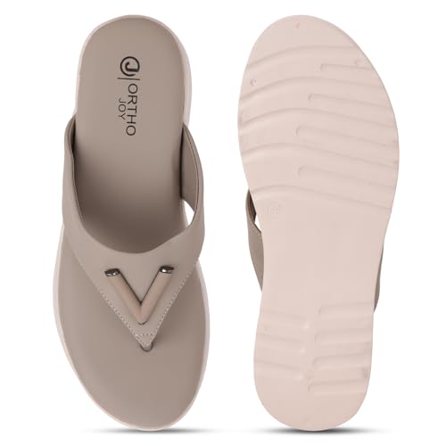 Image of ORTHO JOY Sandal For Women || Orthopedic Women's Fancy Slipper || Footwear for women|