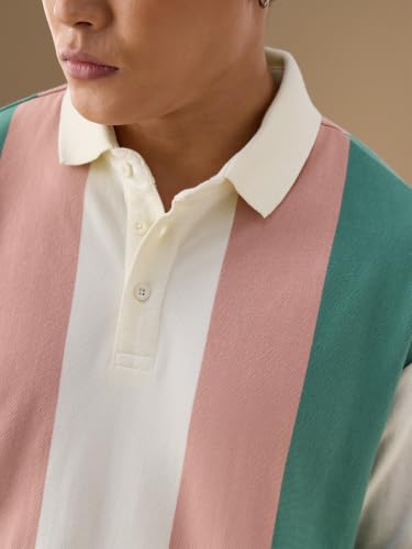 The Souled Store Oversized Polo: Swizzle White - Image 3