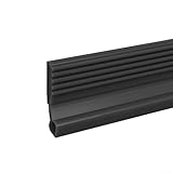 Türdichtungsstreifen TPE Gummi 1M mit Self für effektive Windblockierung und Geräuschreduzierung, flexibler und belastbarer Streifen für Tür- und Fensterinstallation (klein, grau)