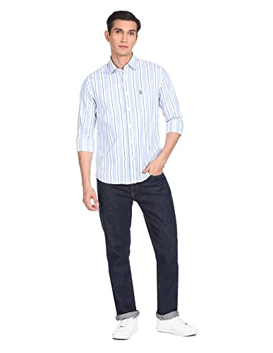 Image of U.S. POLO ASSN. Men's Cotton Slim Fit Shirt