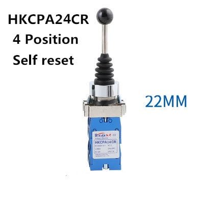 Interrupteur à Joystick 22 mm XD2-PA12CR pour commande de grue - 2