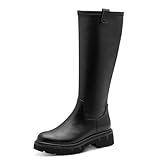 Marco Tozzi Damen Stiefel mit Reißverschluss Elegant, Schwarz (Black), 39 EU
