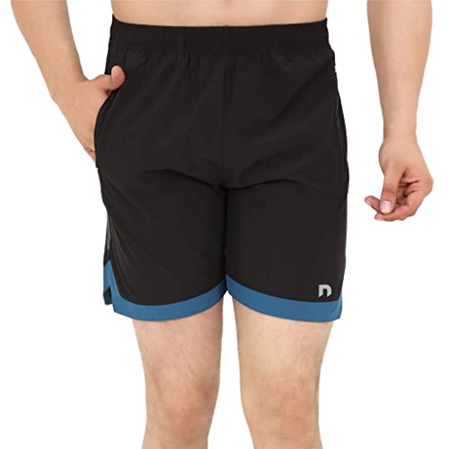 Image of WMX Men's Gym Workout Shorts Weightlifting Squatting Shorts for Men Bodybuilding Training Jogger with Zipper Pockets