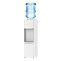 IKT Hot and Cold Top Load Water Cooler Dispenser for 3 or 5 Gallon Bottle with Child Safety Lock Perfect for Home and Office White