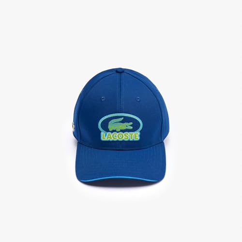 Image of Lacoste Men's Twill Baseball Cap, Globe, Medium