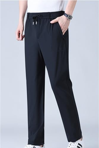 Airflexion Pants, Airflexion - Pull On Ice Silk Comfort Everyday Pants, Super Stretch Drawstring Jogger Pants with Pockets2