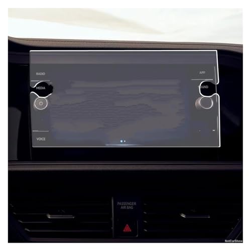 Film protection en verre trempé écran tactile Tiguan 2021 2022 GPS 8"