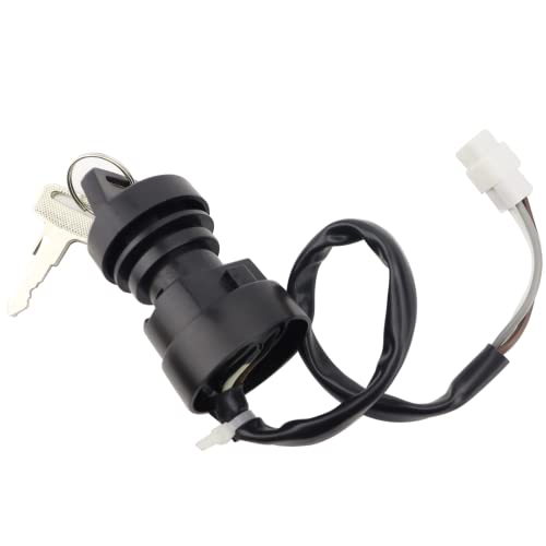 STABSOLI Starter Motor & Solenoid Relay & Ignition Switch for Kawasaki Prairie 650 700 KVF650 KVF700 2002-2006, Brute Force 650 4X4 KVF650 2005-2008, 21163-1320 21163-1321 SMU0280 410-54042 by STABSOLI - Image 6