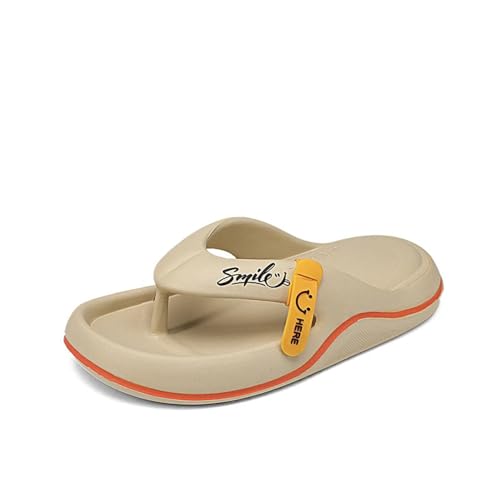 Flip Flops Mens Thong Sandals Summer 2025 New Men Shoes Thick Bottom EVA Non-slip Slide Slippers Outdoor Indoor Couples Shoes