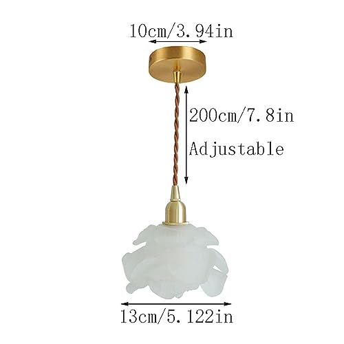 Luces de la isla con cristal transparente para iluminar el comedor y dormitorio 8