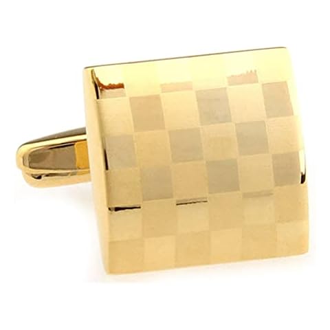 Platinum Plated Laser Engraving Cufflinks Cover