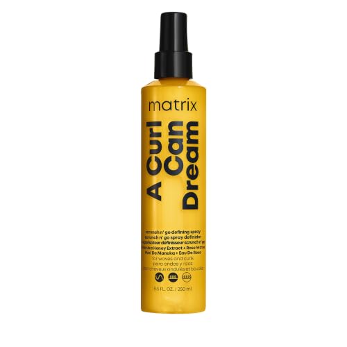 Matrix, A Curl Can Dream Scrunch and Go Leave-In, Anti-Frizz Care, 250ml
