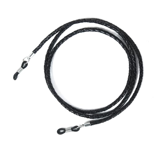 Image of GENIQUE Genuine Leather Glasses Strap, Eyeglass Chain,Eye Glasses holders around Neck, Sunglass Strap for Men