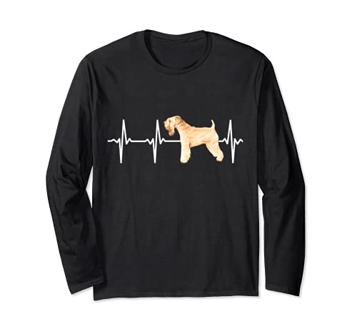 Papillon Heartbeat Love My Dog Long Sleeve T-Shirt, Black