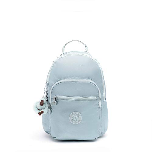 Kipling Seoul Go Small Metallic 11" Laptop Backpack Arctic Mtlc