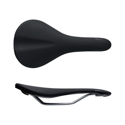 Fabric Scoop Elite Flat Saddle – CroMo Rails - Aggressive Riding Posture - 142mm x 282mm