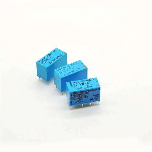 Relé de señal RY24W-K DPDT con contactos de alta precisión 24V 5 piezas 2