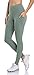 Produktbild Anwell Sport Leggings Damen High Waist Leggings Sport Damen Sportleggings Damen Blickdicht Helllgrün M