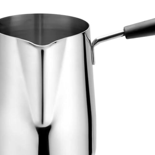 Cafetera turca de 600 ml, sartén diaria para bebidas y té con leche en el hogar 7