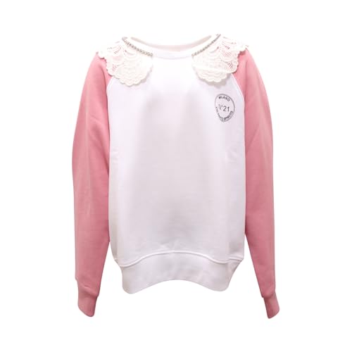 Sweatshirt over N°21 fille pull enfant manches longues vêtement ado fille en coton