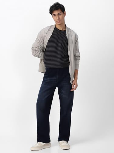 Image of Urbano Fashion Men Mid Rise Loose Jeans