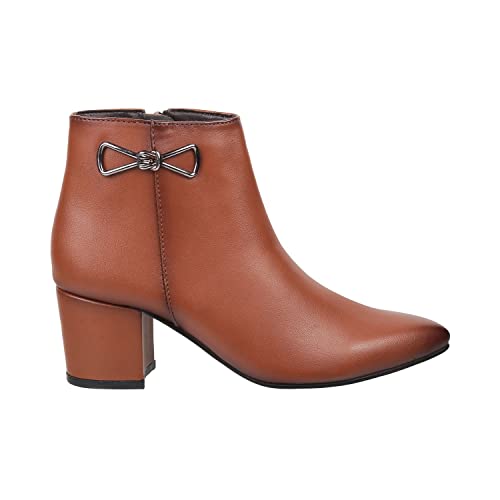 Image of Metro Women's Faux Leather Fashionable Trendy Ankle Boots