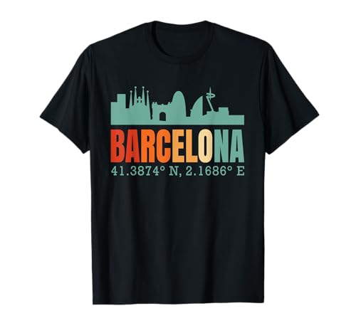 Barcelona Skyline T-Shirt