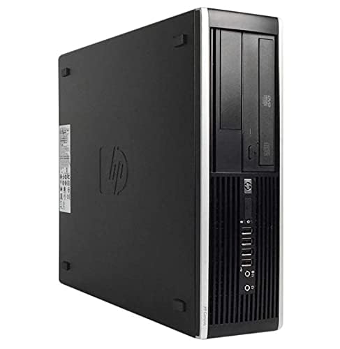 HP Compaq 6200 Pro SFF Desktop Computer PC, Intel Core i5-2400, 8GB RAM, 500GB HDD, WiFi, Bluetooth, US QWERTY Tastatur, Windows 11 Pro (Generalüberholt)
