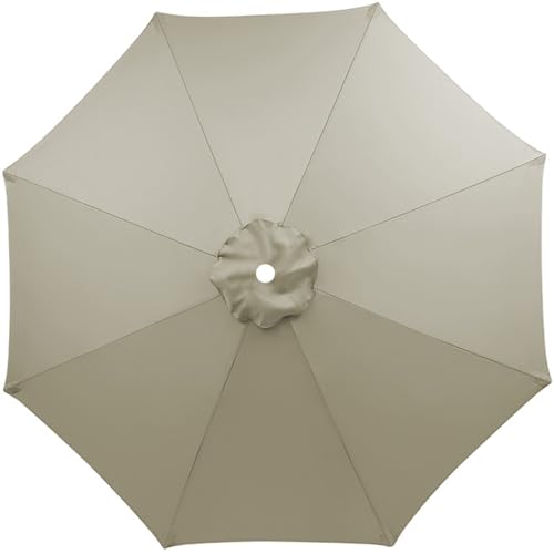Auvent de rechange pour parasol haut de gamme 3m dessus de remplacement 6 et 8 bras