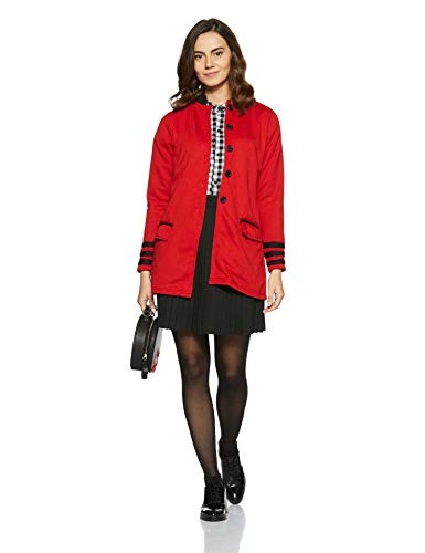 Image of Belle Fille Women's Fleece Jacket (XL, Red)