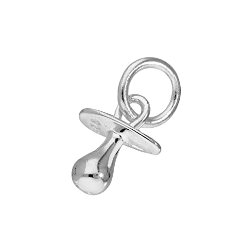 Collier tétine argent pour célébrer une future maman avec douceur